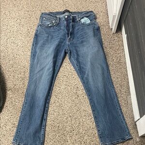 Abercrombie & Fitch Men's Bootcut Jeans Signature Stretch Athletic Straight